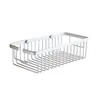 Bathroom Shelves Bathroom Wall Mounted Rectangar Net Basket Single Layer Deep Storage Rack Non Perforated Shower Home Garden Bath Bath Otf3D