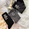 Women Socks Spring Cotton Pearl Bear Bright Diamond Silk Personalized Creative Fashion Women's