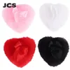 10PC Sponges Applicators Cotton Heart Shape Fluffy Sponge Soft Plush Powder Puff With Ribbon Bow Talcum Makeup Cosmetic Beauty Tools 231009