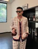 Men's Tracksuits Ui0229 Fashion Sets 2023 Runway Luxury European Design Party Style Clothing