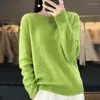 Damenpullover Merinowolle Kleidung Oansatz Pullover Pullover 2023 Frühling und Herbst Strickfaden Hohl Top Korean Fashion Luxur