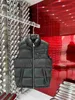 Herrenwesten Designer Winter neuer Stil Weste modisches dreidimensionales Texturmaterial Outdoor warme Daunen Luxusmarke Top Herren WHEO