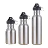 350 500 750 ml Edelstahl Trinkwasser Flasche Outdoor Reise Sport Reiten Weithals Trinken Flaschen Wasserkocher Outdoor Tools301V