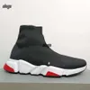 Designer schoenen sokken hardloopschoenen platform mannen heren vrouw glanzende gebreide snelheid 2.0 1.0 trainer loper sneaker sok schoen master emed dames sneakers versnelt laarsjes 36-45