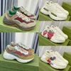 Tasarımcı Ayakkabı Ryton Sneakers Erkek Kadın Platform Sneaker Luxury Runner Trainers Chaussures Çok renkli baba ayakkabıları 35-46 kutu ile