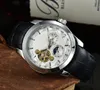 Tisso Wrist Watches for Men 2023 Mens Watches Tourbillon Five Needles Automatic Mechanical Wastch 1853高品質のトップラグジュアリーブランドレザーストラップファッションデザイナー