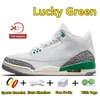 3 3s Mens Basketball Shoes Hugo Fear UNC Palomino Pine Green True Blue Fire Red Black Cat Lucky Off Pure White Men Women Trainers Sports Sneakers