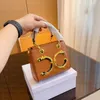 Designer handtas Crossbodytas van hoge kwaliteit Minimalistische schoudertas Chain the tote bag Mini dames herenportemonnee Grote kleine vierkante tas aan de voorkant