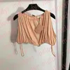 Women Luxury Dress Set Sexy Halter Tank Top High Waist Slim Skirt Designer Short Style Sleeveless Crop Tops