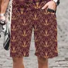 Shorts masculinos padrão animal leopardo impressão legal solto casual homem/mulher confortável engraçado harajuku homem roupas masculinas secagem rápida