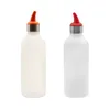 Lagringsflaskor 2 st senapsflaska klar pressa spress kryddor sås olje dispenser dekorera ketchup
