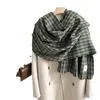 esigner scarf for women Winter Cashmere Scarf Lady Design Print Pashmian Shawls Warm Bufanda Women Foulard Thick Blanket Double-Sided Female Stoles