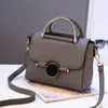 Waist Bags Fashion Women Handbag Shoulder For Lady Solid Totes Cute Shopping Messenger Crossbody Bag Lock Black Red Color