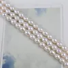 Loose Gemstones Wholesale 8-9mm White Rice Freshwater Pearl Strands