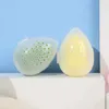 Sponges Applicators Cotton 1pc Empty Transparent Puffs Drying Box Storage Case Portable Sponge Stand Cosmetic Egg Shaped Rack Makeup Puff Holder 231007