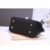 Waist Bags Fashion Women Handbag Shoulder For Lady Solid Totes Cute Shopping Messenger Crossbody Bag Lock Black Red Color