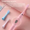 Toothbrush Ultrasonic Sonic Electric Toothbrush USB Charge Rechargeable Tooth Brushes Washable Electronic Whitening Waterproof Teeth Brush 2310