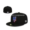 Ball Caps Mix Order Designer unisex gemonteerde hoeden snapbacks hoed verstelbaar baskball voetbal borduurwerk alle teamlogo katoen letters s dhyyw