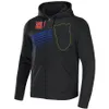 Moto Racing 2023 Team Sweatshirt Jas Motor Fietsen Zwarte Hoodie Jas Outdoor Motocross Heren Zip Up Capuchon Hoodie