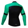 Racing Jackets Long Sleeve Ultraviolet-Proof Breathable Tight Fitting Jersey Suit Mountain Bike Triathlon Cycling Clothes With Pocket