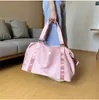 LU multifunctionele nylon buitentassen opslag yoga gym grote capaciteit duffel reizen waterdicht casual strand oefenbagage voor op reis