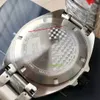 orologio superiore Movimento svizzero al quarzo Diametro 41 mm Cinturino in acciaio Cintura in gomma Super luminoso Vetro zaffiro impermeabile Scatola con scheda manuale