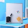 Whiteboards Magnetic Whiteboard Writing Board Double Side With Pen Eraser Magnetic Particles For Office School Desk Stand 231009