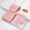 Brosses à ongles 5pcs Art Liner Brosse pour longues lignes UV Gel Vernis Peinture Design Stylos à dessin y231007