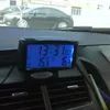 In1 Car Kit Indoor Outdoor Electronic Clock Thermometer Digital Display Useful