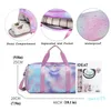 Duffel Bags Sports Gym for Girl Teen Kids Duffle Travel Dry Wet Separation Single Shoulder Slung Yoga Fitness Foldable