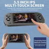 Powkiddy X28 Retro Handheld Game Console 5,5 tum pekskärm Android 11 Unisoc Tiger T618 Boy Present Birthday Present PSP -spel