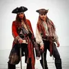 Halloween kostym bruna mössor jack kapten pirat cosplay accessoarer faux läder hatt tricorn brun mössa för vuxna män kvinnor