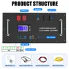 LiFePO4 48V 200AH Paquete de batería 51,2 V 10KW batería Solar de litio 6000 ciclos con 16S 200A BMS Max 32 paralelo para inversor sin impuestos