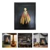 Objetos decorativos estatuetas góticas decoração de casa mumificada fada esqueleto witchy espécime estátua quadros de exibição pintura 231009