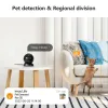 Câmera IP 3D 5MP interna Smart Home Detecção de animais de estimação humanos Proteção de segurança WIFI Câmera de conversação bidirecional