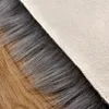 Tapis Long tapis poilu bleu blanc rose tapis Shaggy en forme de coeur tapis de fourrure artificielle laine douce en peau de mouton bébé chambre tapis de porte 231009