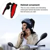 Motorcycle Helmets Decoration Ears Scooter Ornaments Decorative Accessories Motorbike Tanks For Adults