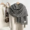 esigner scarf for women Winter Cashmere Scarf Lady Design Print Pashmian Shawls Warm Bufanda Women Foulard Thick Blanket Double-Sided Female Stoles