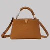 Designer Bag Tote Bags Shoulder Bag Women Handbags Fashion Capucines Large Capacity Crocodile Skin Solid Classic Luxury Metal Real Leather Logo 2023 New