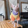 Cat Costumes Winter Soft Fleece Pets Sphinx Sweater Warm Hoodies For Hairless Clothes Pullover Pet Costume