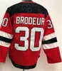 CCM Hockey Retro Jersey 30 Martin Brodeur Retire 4 Scott Stevens Vintage Classic Team Red White Green Color Breathable For Sport Fans All Stitching Pure Cotton Top