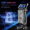 Diode Laser Hair Removal Equipment 755nm 808nm 1064nm ICE Cooling 3 Wavelength all Skin types hairs removing Machine