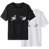 Yeni Tasarımcı Erkek Tişörtler Erkek Kadınlar Mektup Logo Tees Siyah Beyaz Gevşek İnce Moda Sokak Giyim Tasarım Tshirts Good219W