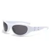 Koreanische Version des Outdoor-Radsport-Augenschutzes für Damen, trendige und winddichte Straßenfotografie-Brille, coole UV-beständige Sonnenschutz-Sonnenbrille für Herren