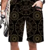 Herr shorts mönster avancerad lyx rolig streetwear sommar casual män/kvinnor snabbt torrt löst strandmode