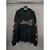 Balenicagas Hoodie Marka Moda Yüksek Kalite Tasarımcısı Hoodie Lüks Trend Fashion Yeni B Aile Paris Moda Markası Miras Sanskrit Lett 1: 1 P6vn