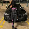 High Quality Mens Pants Pink Sp5der Tech Fleece Pant 555555 Black Tracksuit Young Thug Spider Hoodie 555 Hoodies Cotton Blend