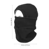 Bandanas Neck Mask Thermal Plush Face Cover Outdoor Hat Windproof Unisex Men Kvinnor