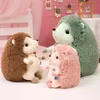 Plush Dolls 2340CM Simulation Hedgehog Animal Doll Toys For Christmas Gift High Quality Stuffed Animals 231007