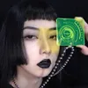 New Futuristic Hacker Pendant Necklace for Women Acrylic Neon Green Necklaces Trendy Jewelry Cool Accessories for Mens179R